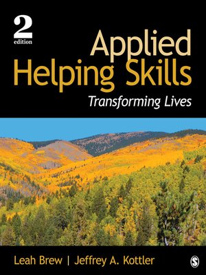 cover image of Applied Helping Skills
